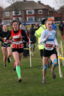 Girls under-15 North Eastern Cross Country, Redcar. Photo:  David T. Hewitson/Sports for All Pics